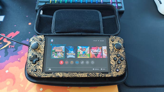 Orzly transport box for the Nintendo switch