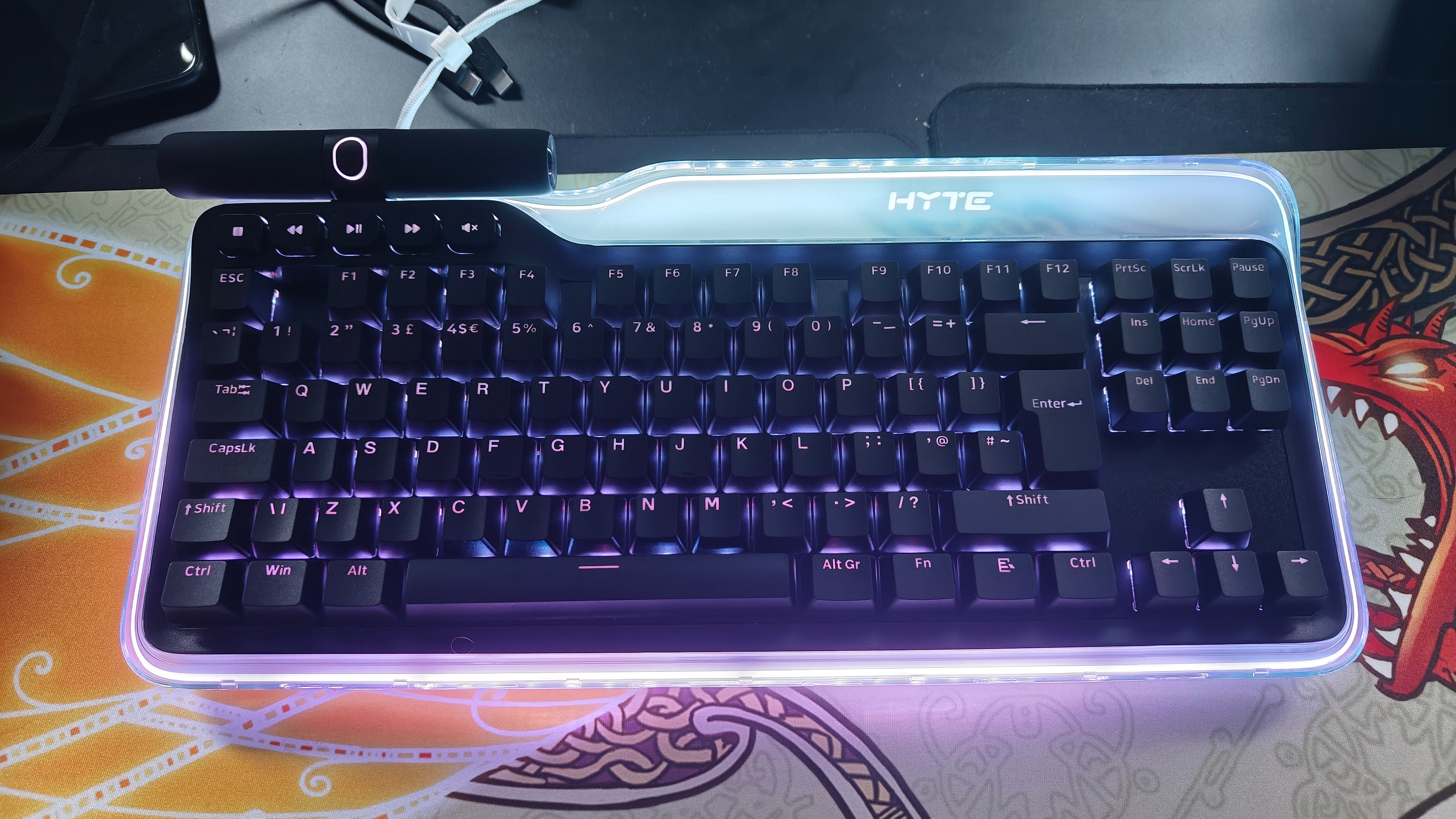 Hyte Keeb TKL gaming keyboard