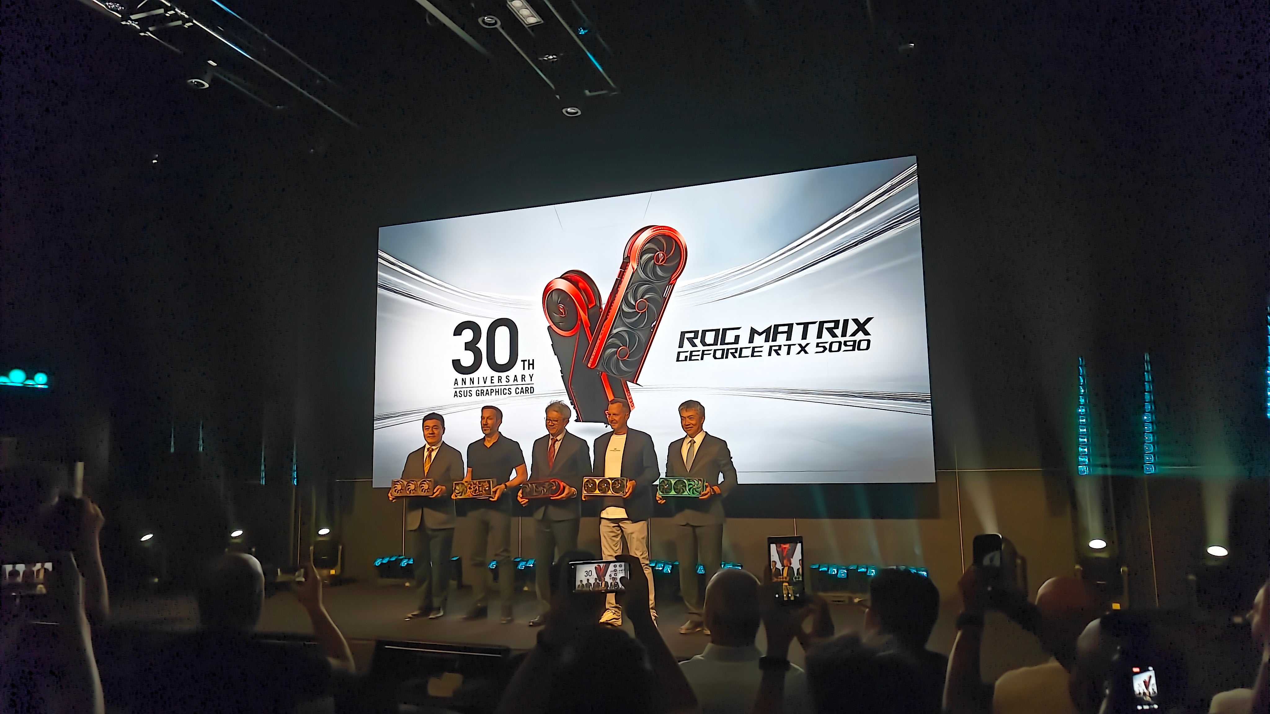 Asus ROG Matrix 5090 announced on stage