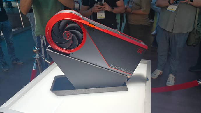 Asus ROG Matrix 5090 from the back
