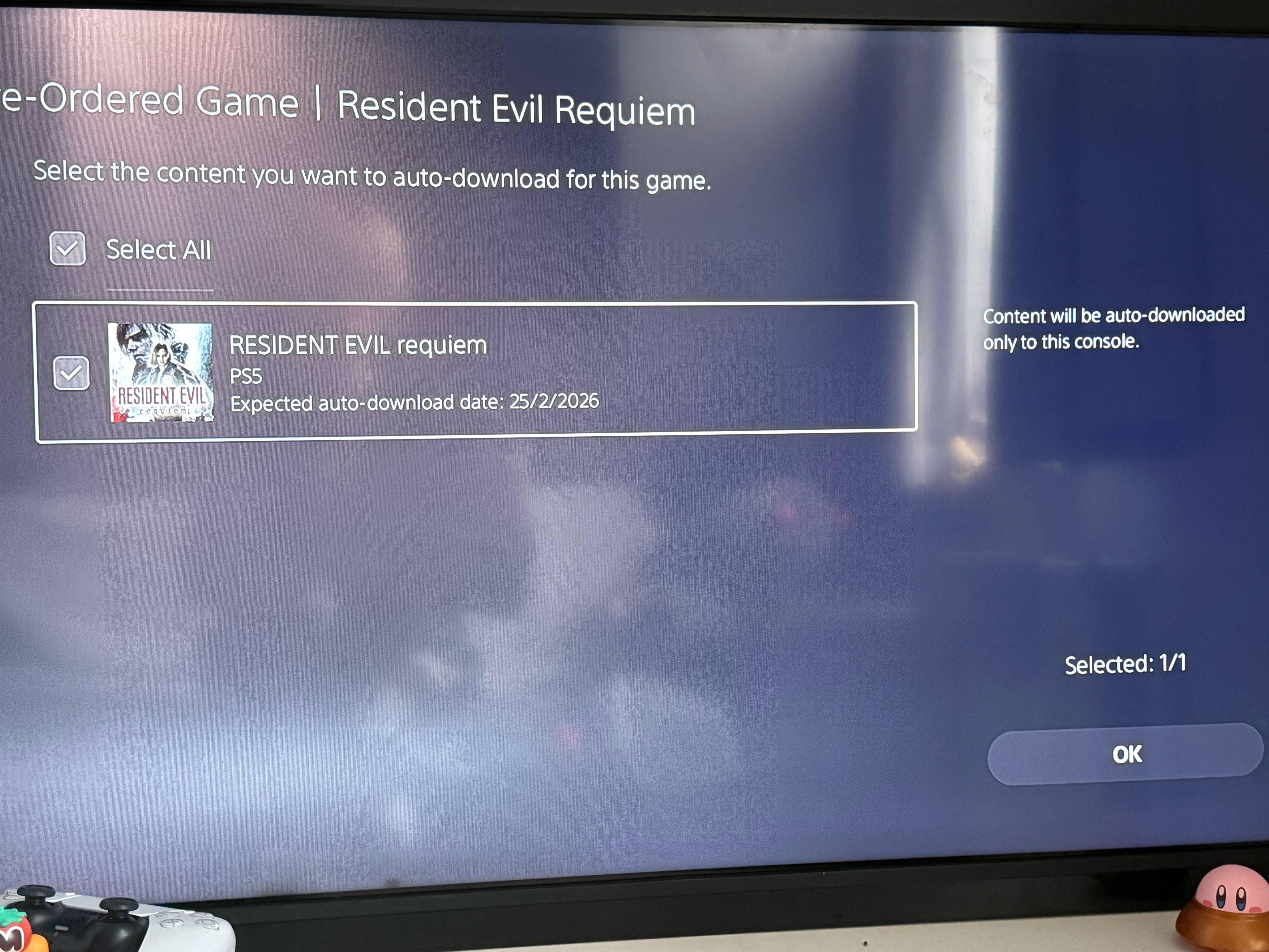 Resident Evil Requiem - obal na PlayStation Store