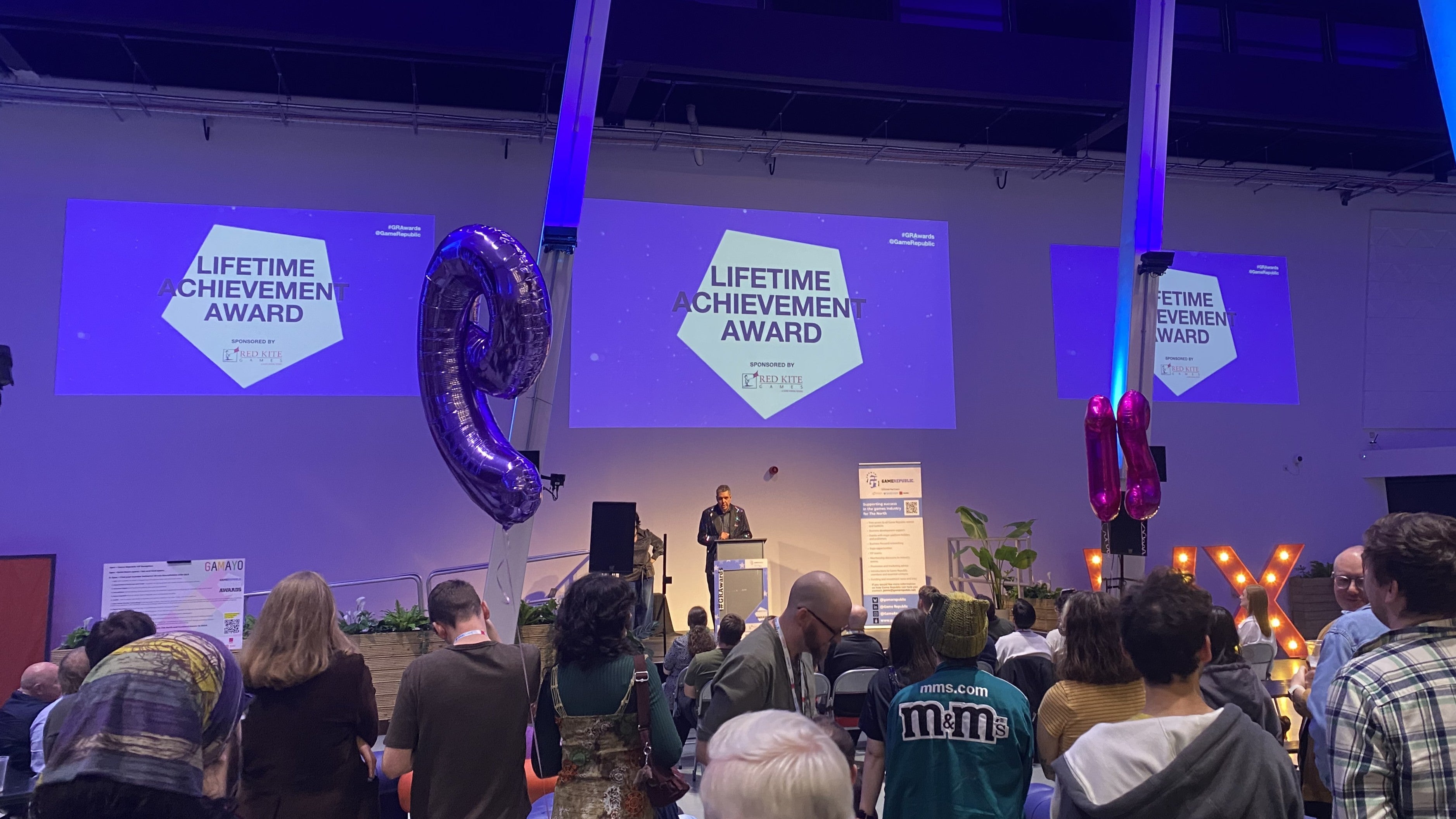 游戏共和国奖在WX Wakefield举办