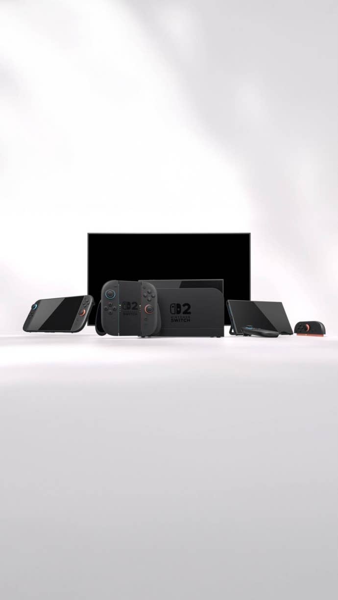 Switch 2 in various configurations