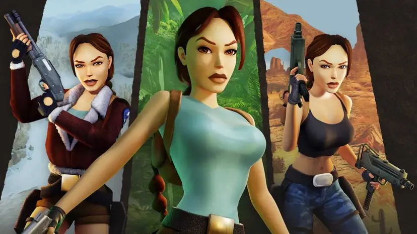 Screenshot of "Tomb Raider I-III Remastered at 2026"