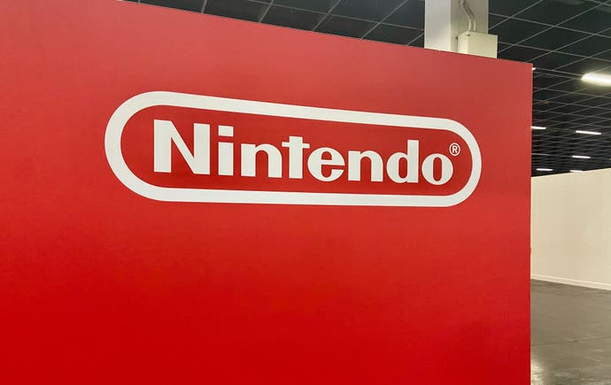 Nintendo's Gamescom 2023 booth.