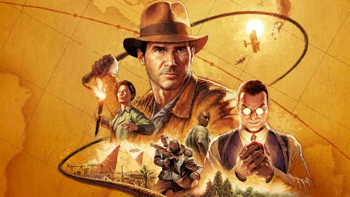 Indiana Jones great circle key art