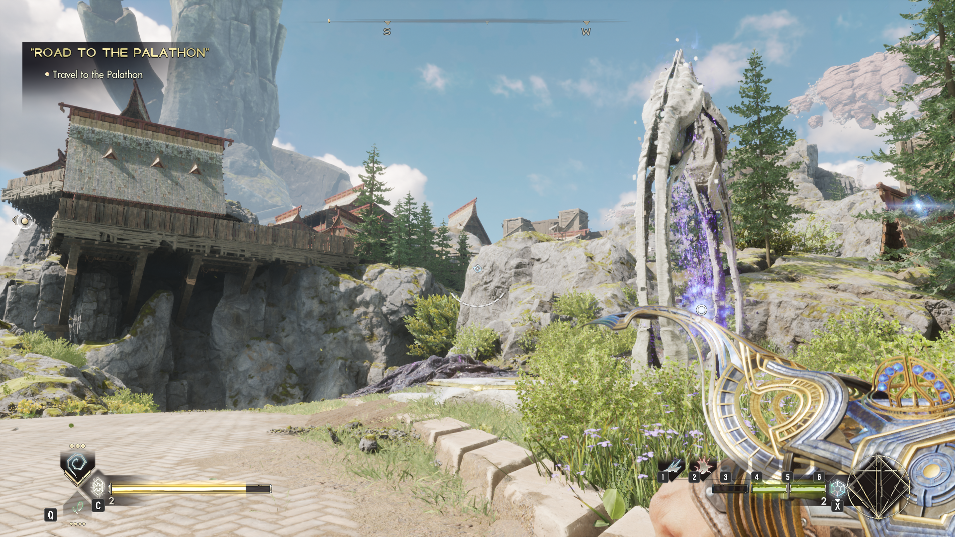 Immortals of Aveum on Ultra graphics settings.