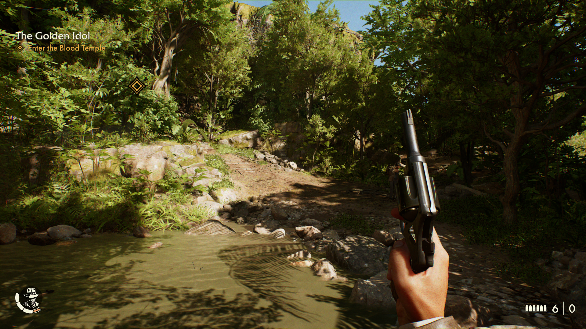 Indiana Jones and the Great Circle running on Supreme quality.