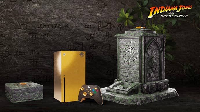 Indiana Jones and the Great Circle inspired Xbox and controller