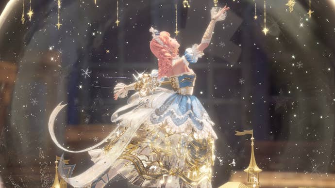 The Timeless Melody outfit in Infinity Nikki.