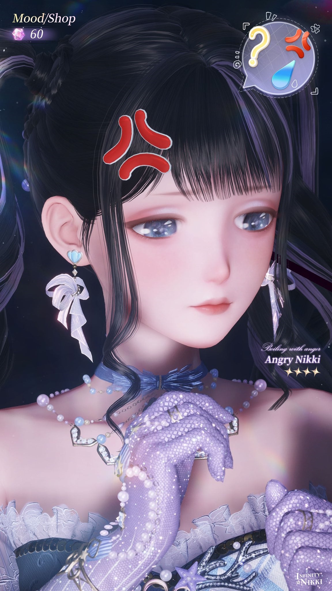 Infinity Nikki Angry Nikki accessory.