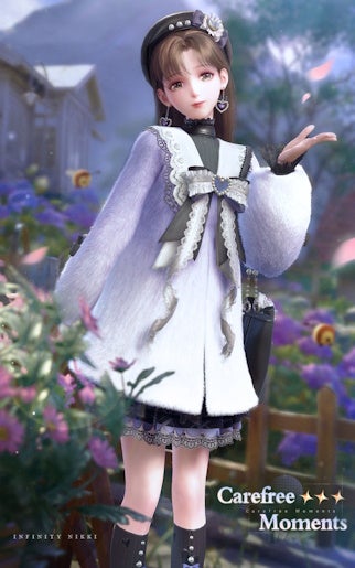 Carefree Moments outfit in Infinity Nikki.