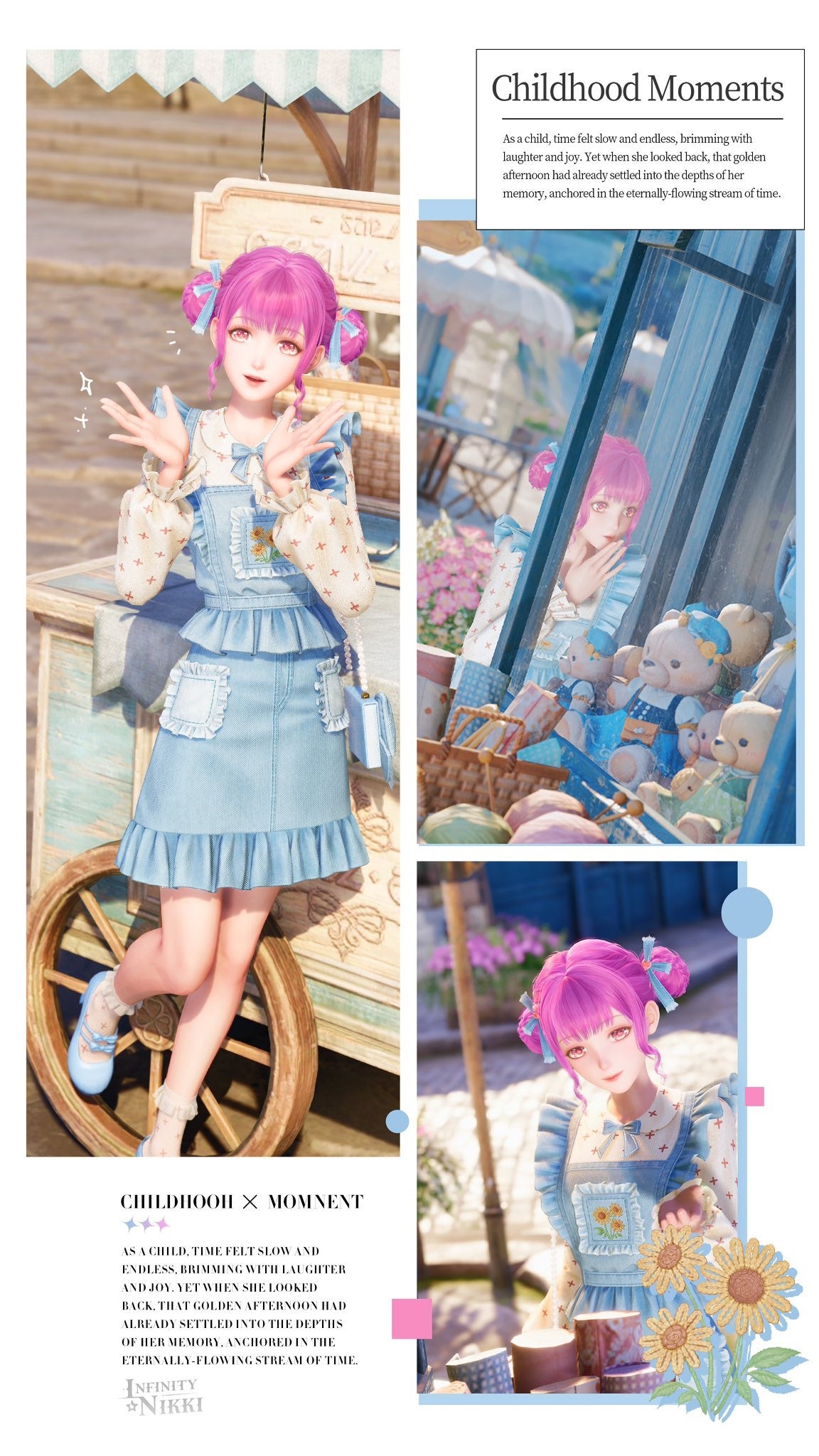 Infinity Nikki Childhood Moments outfit.