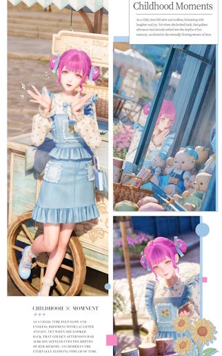 Childhhood Moments outfit in Infinity Nikki.