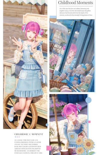 Childhhood Moments outfit in Infinity Nikki.