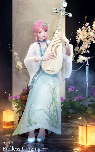 Endless Longing outfit in Infinity Nikki.