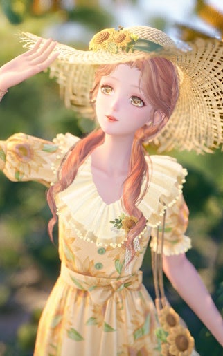 Golden Hour outfit in Infinity Nikki.