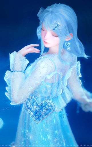 The Heartlake Ripples outfit in Infinity Nikki.