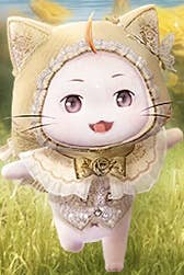 Momo’s Bright Gold outfit in Infinity Nikki.