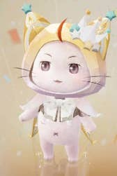 Momo in the Paper Wings outfit in Infinity Nikki.