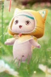 Momo's Rainy cloak in Infinity Nikki.