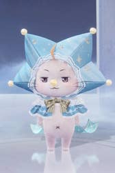 Momo in the Starry outfit in Infinity Nikki.