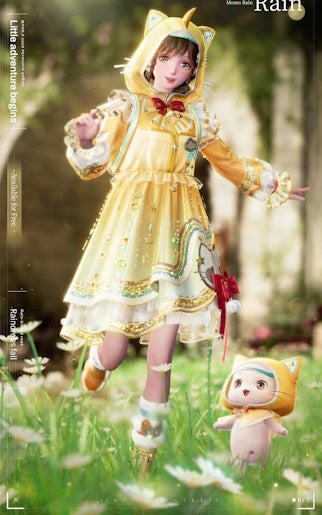 Momo Rain outfit in Infinity Nikki.