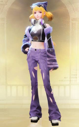 Nikki in the Monster Girl outfit in Infinity Nikki.