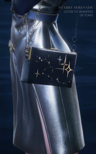 Nikki wearing the Path of Starlight outfit in Infinity Nikki.