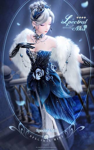 Spectral Mist outfit in Infinity Nikki.