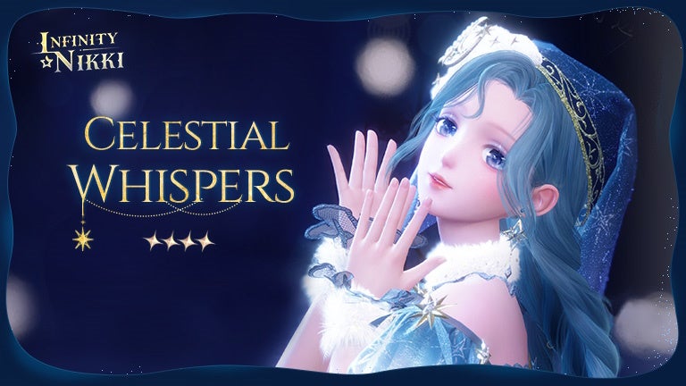 The Celestial Whispers outfit in Infinity Nikki.
