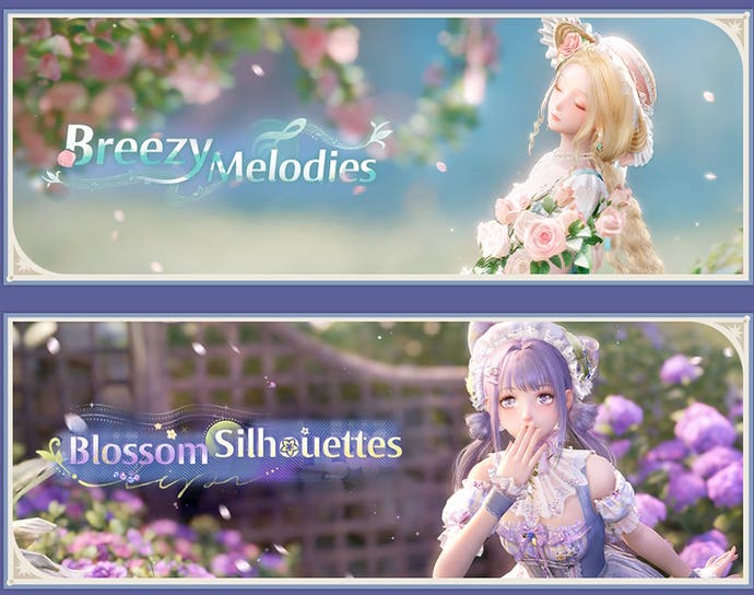 The light melodies and flowery silhouettes in Infinity Nikki.