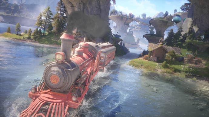 Infinity Nikki train