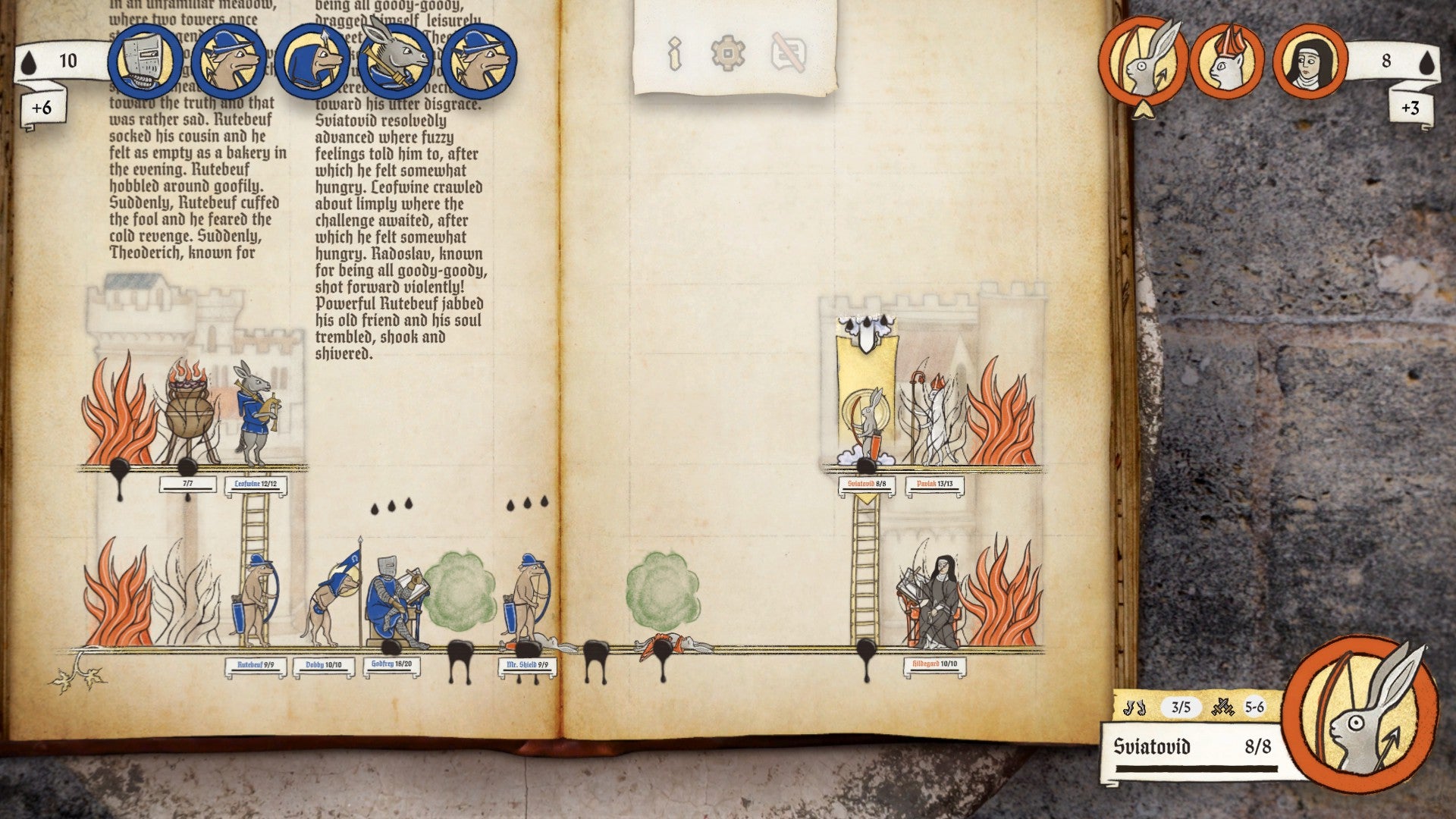 Ikulinati review - a duel with lots of things on fire