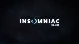 Insomniac Games logo on a black background.