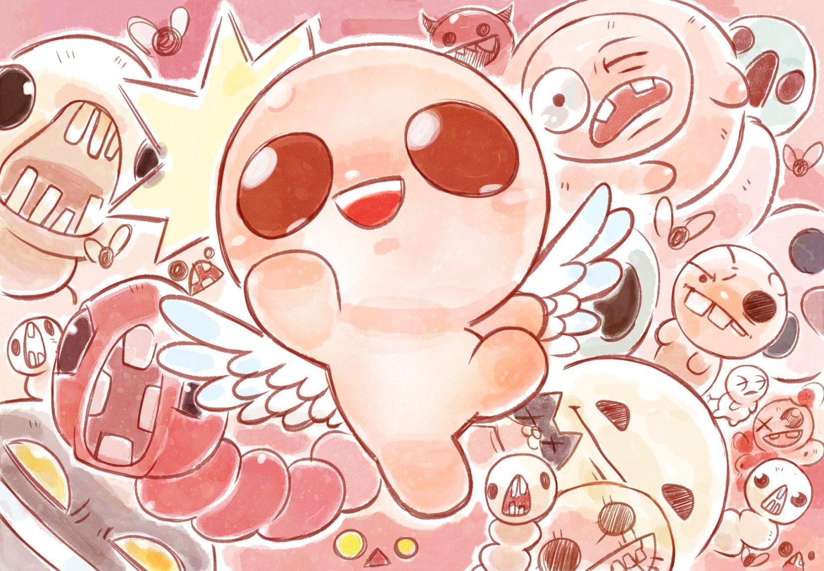 The Binding of Isaac: Rebirth recibirá un modo cooperativo online completo este mes