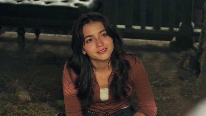 Isabela Merced as Dina in The Last of Us season two