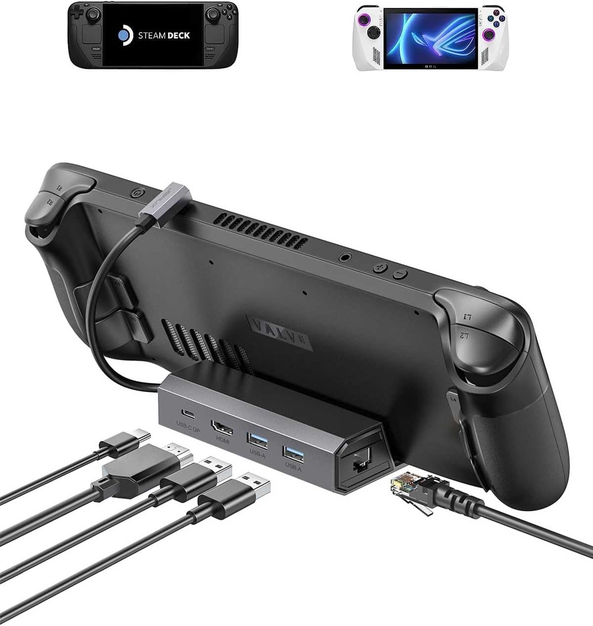 その他 Steam Deck OLED 1TB + JSAUX Dock Amazon.com: JSAUX Docking Station for Steam Deck/Rog Ally
