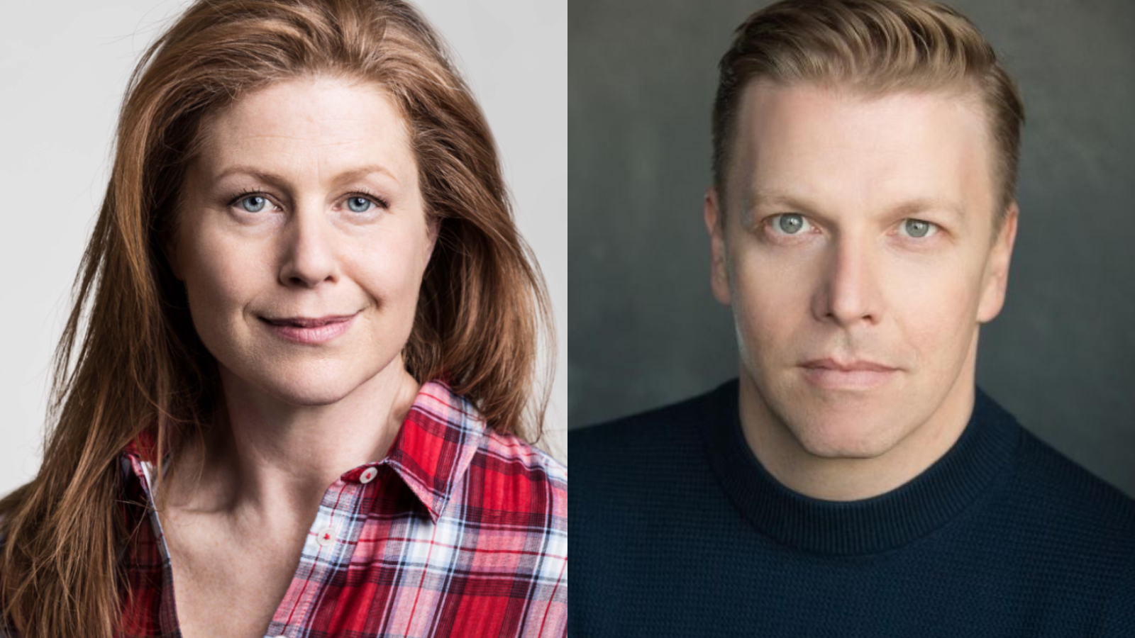Jane Perry and David Menkin headshots