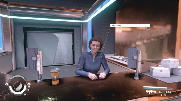 loooking at a woman vendor in jemison mercantile called amoli bava