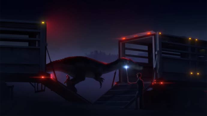 Jurassic World: Chaos Theory - trafficking