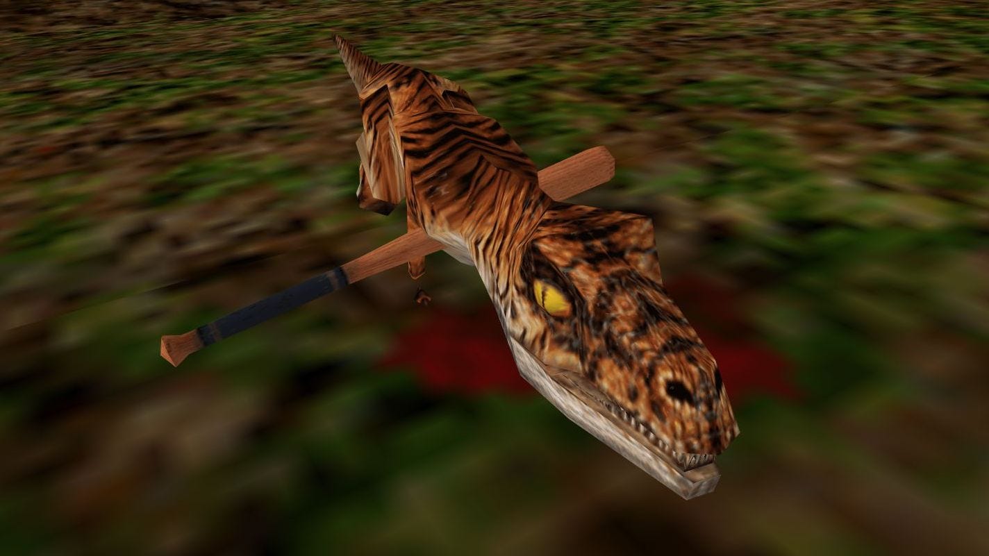 Trespasser Raptors The Jurassic Park: Trespasser team walked where no other developer ...