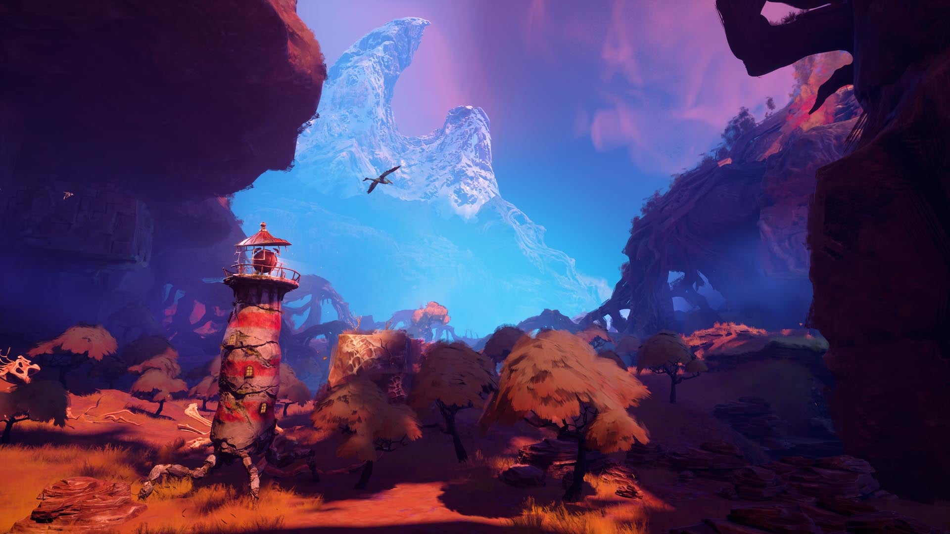 The lighthouse with legs in Keeper. - 1