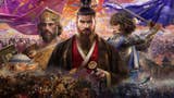 Artwork of Age of Empires Mobile, hand painted, showing three generals surrounded by mass of armies