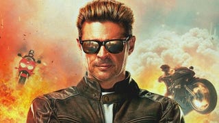 Karl Urban as Johnny Cage in promotional poster for Mortal Kombat 2