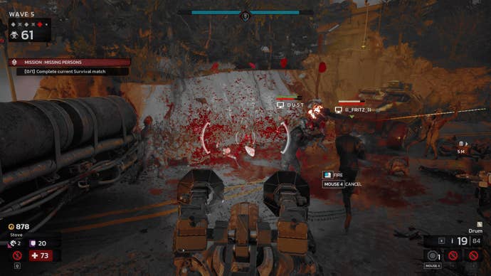 Deploying the Engineer's ultimate, twin sonic cannons, against the Zeds in Killing Floor 3.