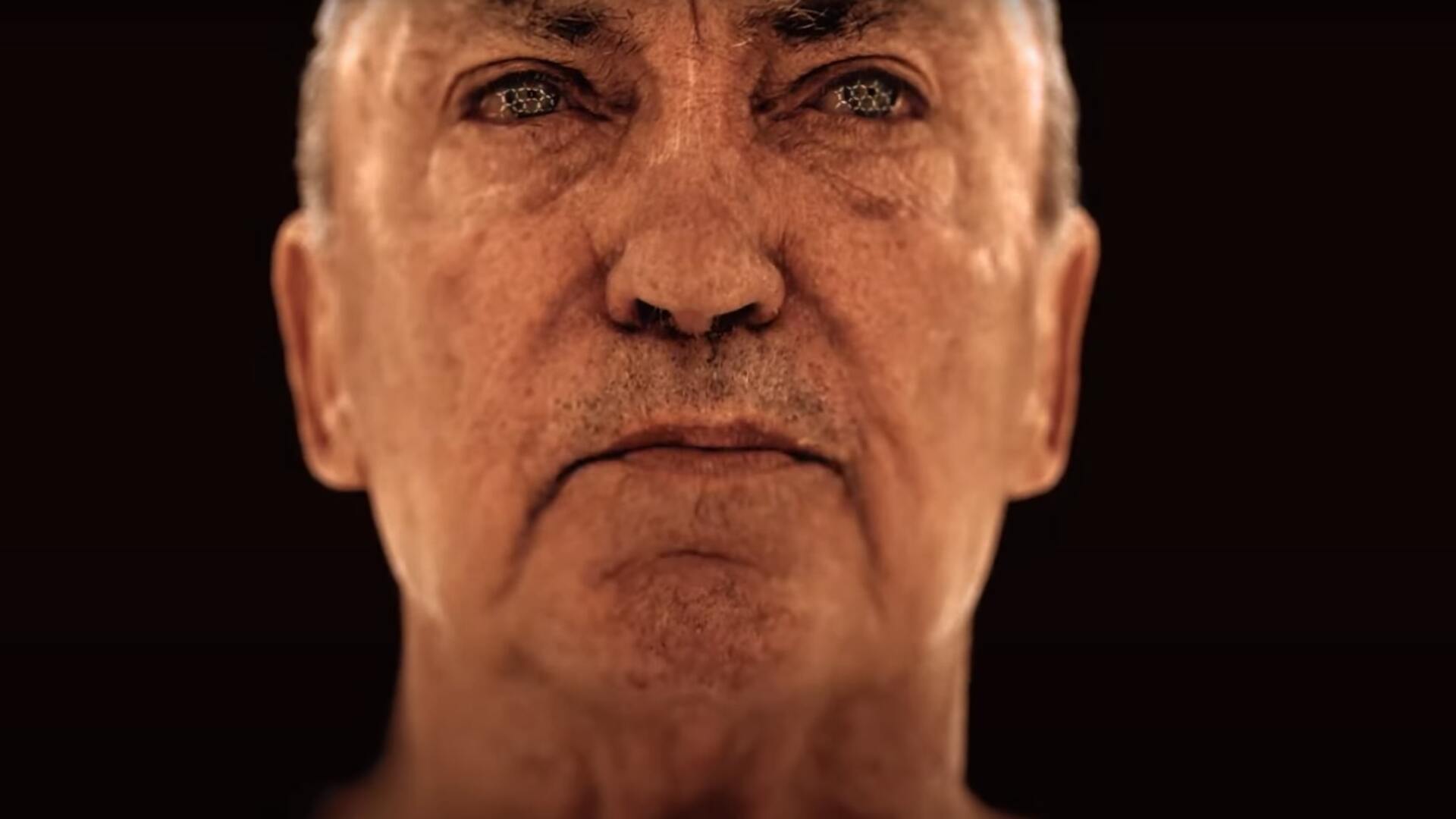 Udo Kier recites poetry into the camera in the reveal trailer for OD - 5