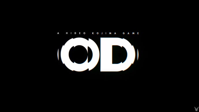 The title card for Kojima Productions upcoming game, OD, is shown