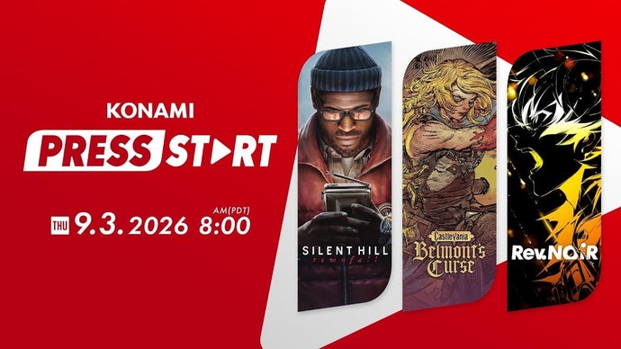 Konami Press Start Evento