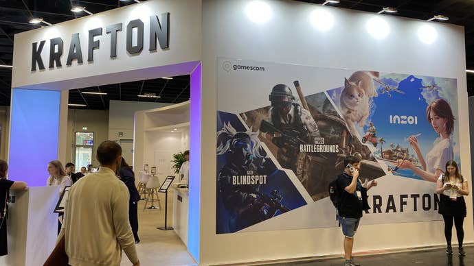 Krafton booth at Gamescom